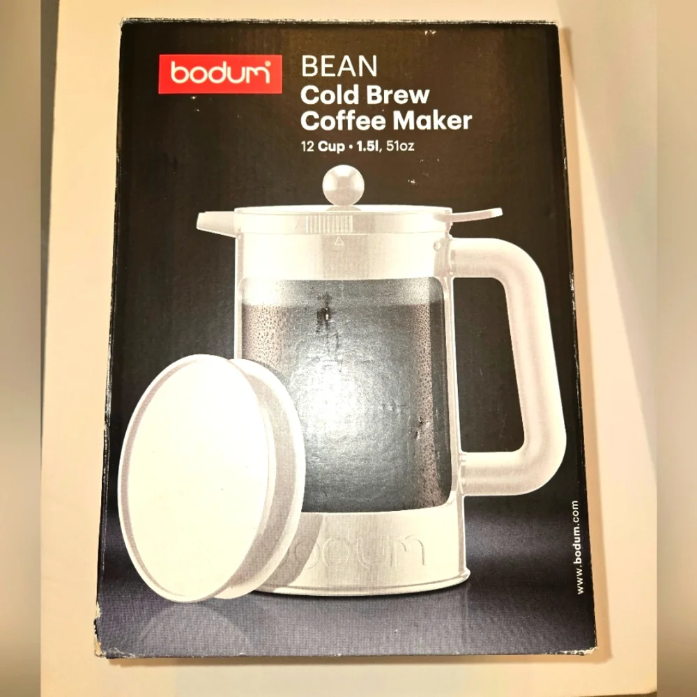 Bodum Bean Cold Brew Coffee Maker 51oz NEW